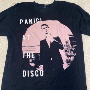 black panic! at the disco tee